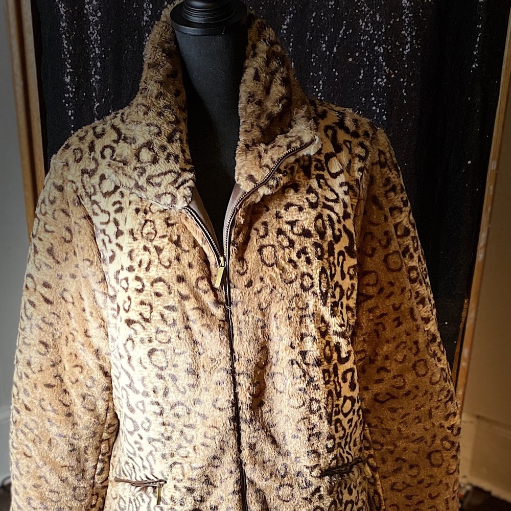 Leopard Print Jacket - image 1